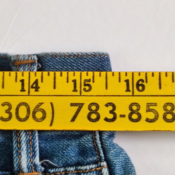 GAP Denim jeans men's size 31X30 denim blue straight vintage Sahara - Picture 13 of 15